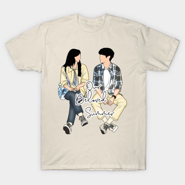 Our Beloved Summer Kdrama T-Shirt by ArtByAzizah